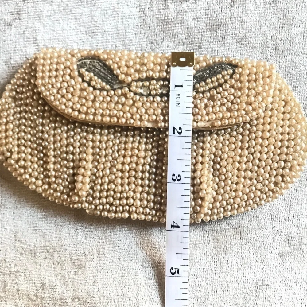 Vintage Pearl Mini Clutch